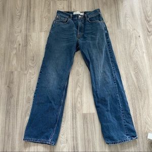 Dark wash Levis